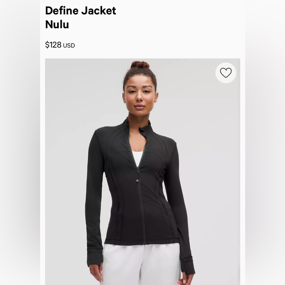 Lululemon define jacket